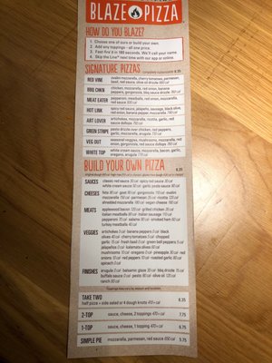 Menu photo 8 Blaze Pizza Boca Raton, FL Menu photo 8 Blaze Pizza Boca Raton, FL