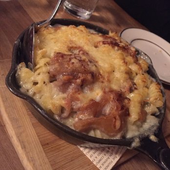 The Marshal - large order of bacon feta cheese mac and cheese; highly recommend this dish to share with the table - Breakfast & Brunch Near Me - New York, New York The Marshal - large order of bacon feta cheese mac and cheese; highly recommend this dish to share with the table - Breakfast & Brunch Near Me - New York, New York