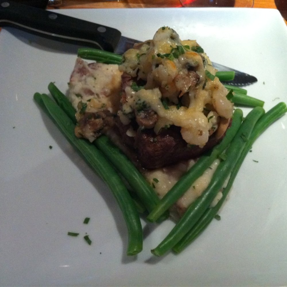 FishBar - Lobster and mushroom stuffed Filet Mignon - Seafood Near Me - Manhattan Beach, California