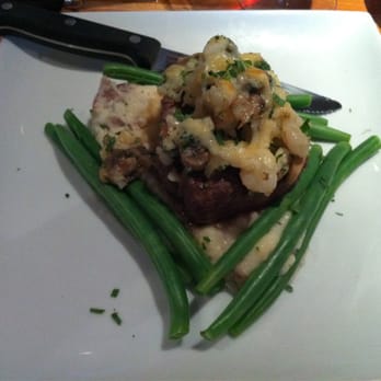 FishBar - Lobster and mushroom stuffed Filet Mignon - Seafood Near Me - Manhattan Beach, California FishBar - Lobster and mushroom stuffed Filet Mignon - Seafood Near Me - Manhattan Beach, California