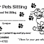 Perks For Pets Sitting