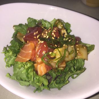 Moshi Sushi Bar - Seafood poke (Note: it's a small app) - Japanese Near Me - Bexley, Ohio Moshi Sushi Bar - Seafood poke (Note: it's a small app) - Japanese Near Me - Bexley, Ohio