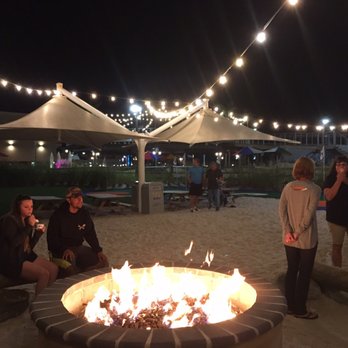 Starlux Mini Golf - Fire pit at night - Mini Golf Near Me - Wildwood, New Jersey Starlux Mini Golf - Fire pit at night - Mini Golf Near Me - Wildwood, New Jersey