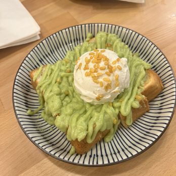 Manaao - Pandan toast coconut ice cream - Feb 2025 - Thai Near Me - Tustin, California