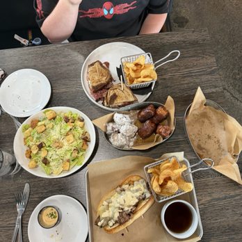 Mad Cow - Dueling Beignets Caesar Salad Reuben Prime Rib French Dip Basket Of Fries - Burgers Near Me - Eagan, Minnesota Mad Cow - Dueling Beignets Caesar Salad Reuben Prime Rib French Dip Basket Of Fries - Burgers Near Me - Eagan, Minnesota