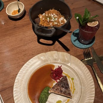 Dakar - Bounty of the Gulf: Fish Course - Senegalese Near Me - New Orleans, Louisiana Dakar - Bounty of the Gulf: Fish Course - Senegalese Near Me - New Orleans, Louisiana