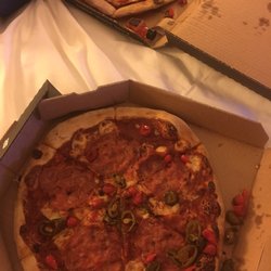 Domino's Pizza Group - Two awful pizzas, both with jalepeno which was not what we ordered.