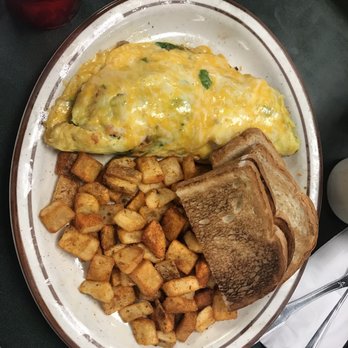 Egg Works - Veggie omelette with avocado! (The Donna omelette) - Breakfast & Brunch Near Me - Las Vegas, Nevada