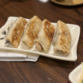 Julie's Noodles - 7. Pan Fried Pork and Shrimp Dumplings - Noodles Near Me - Austin, Texas Julie's Noodles - 7. Pan Fried Pork and Shrimp Dumplings - Noodles Near Me - Austin, Texas