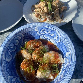 Morimoto Asia Napa - Fried cod and chicken dim sum - Pan Asian Near Me - Napa, California Morimoto Asia Napa - Fried cod and chicken dim sum - Pan Asian Near Me - Napa, California