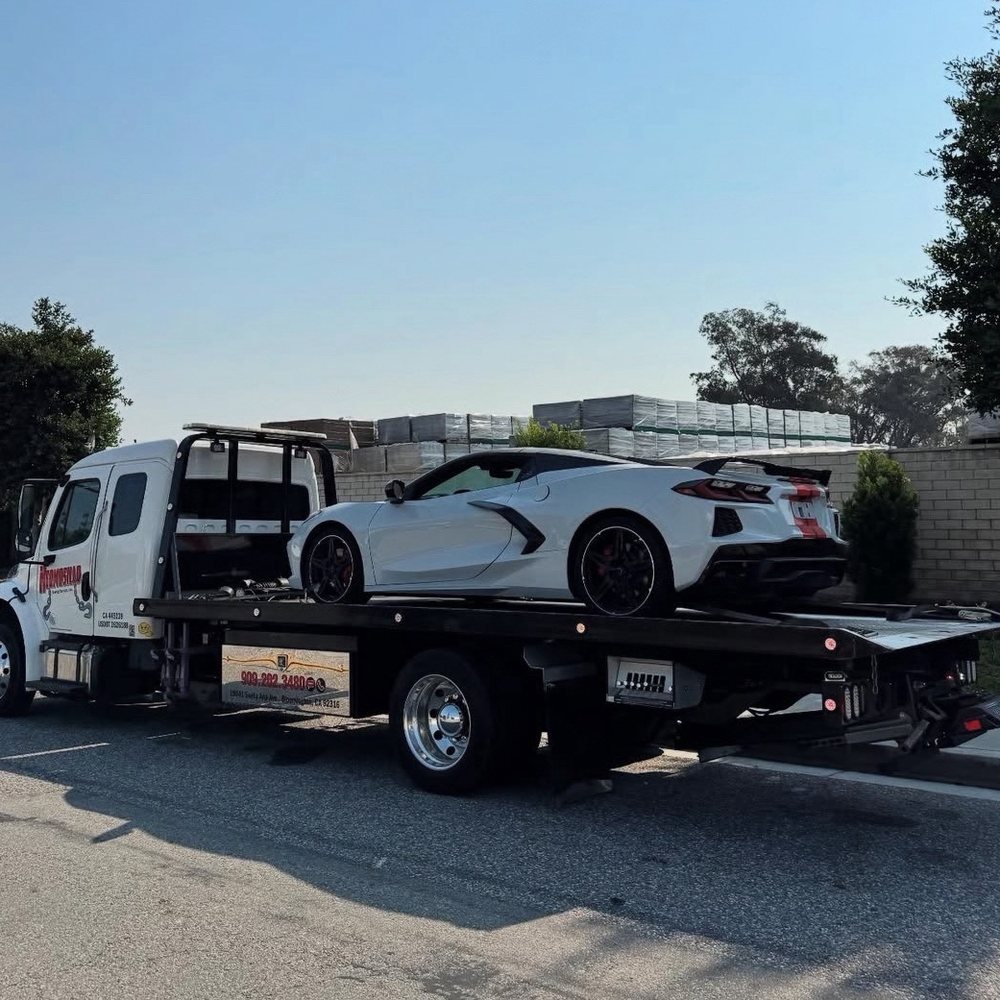 Hermosillo Heavy Duty Towing - Got my corvette home safely - Towing Near Me - Bloomington, California