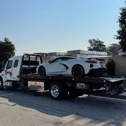 Got my corvette home safely Got my corvette home safely