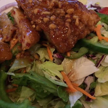 Dan's Place - Salad with Thai peanut sauce - Pizza Near Me - West Greenwich, Rhode Island Dan's Place - Salad with Thai peanut sauce - Pizza Near Me - West Greenwich, Rhode Island