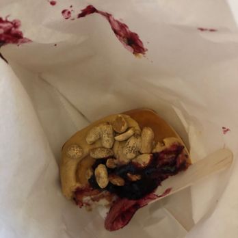 Crosstown - Peanut butter and jelly donut - Donuts Near Me - Mayfair, XGL