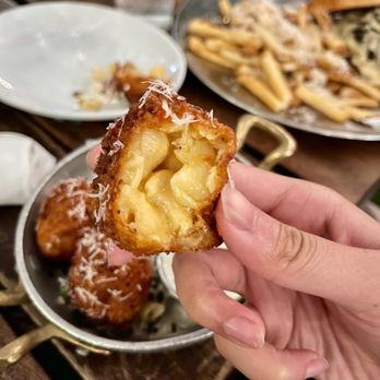Eureka! - Mac N' Cheese Balls @serenaventures - American Near Me - Redlands, California Eureka! - Mac N' Cheese Balls @serenaventures - American Near Me - Redlands, California