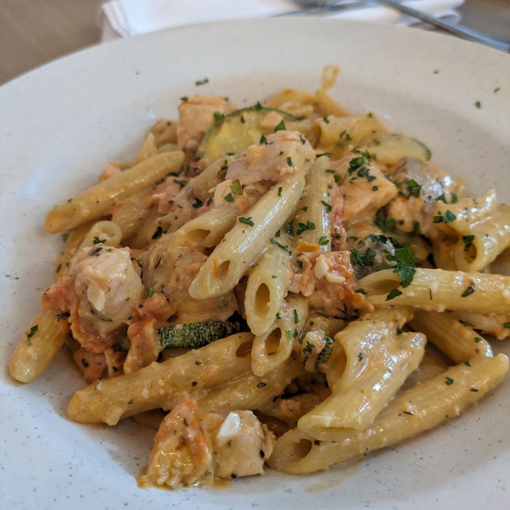 Porch Restaurant - Penne & Salmon - New American Near Me - South Jordan, Utah Porch Restaurant - Penne & Salmon - New American Near Me - South Jordan, Utah