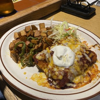 Rancho Viejo - a plate of mexican food and a beer - Mexican Near Me - Nipomo, California