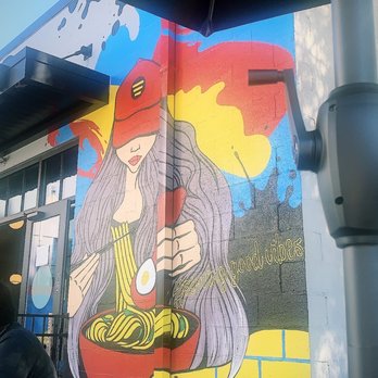 Silverlake Ramen - I love this wall art - Ramen Near Me - Charlotte, North Carolina Silverlake Ramen - I love this wall art - Ramen Near Me - Charlotte, North Carolina