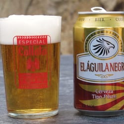Cervezas Alhambra - Vaso de Colloto,lata de Alhambra...