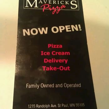 Mavericks Pizza - Flier - Pizza Near Me - Saint Paul, Minnesota Mavericks Pizza - Flier - Pizza Near Me - Saint Paul, Minnesota