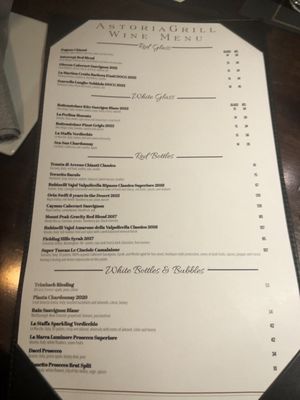 Menu photo 1 Astoria Grill Canton, OH Menu photo 1 Astoria Grill Canton, OH