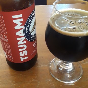 The Hoppy Brewer - Forgot it was Hot Rod Wednesday, so grabbing a Tsunami Stout from Pelican! - Breweries Near Me - Gresham, Oregon