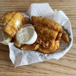 Fried walleye Fried walleye