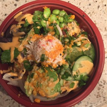 Poke Kai - Loaded on the toppings and spicy mayo! - Hawaiian Near Me - Long Beach, California Poke Kai - Loaded on the toppings and spicy mayo! - Hawaiian Near Me - Long Beach, California