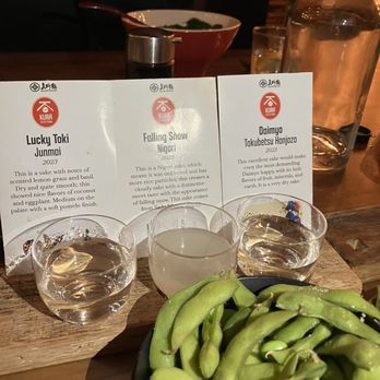 Two Ten Jack - Sake flight 1 - Ramen Near Me - Chattanooga, Tennessee Two Ten Jack - Sake flight 1 - Ramen Near Me - Chattanooga, Tennessee