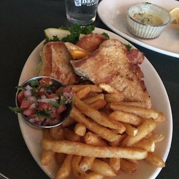 Flat Branch Pub & Brewing - The grilled cheese, new, is delicious! It has shreds of their slow cooked adobo pork! - American Near Me - Columbia, Missouri Flat Branch Pub & Brewing - The grilled cheese, new, is delicious! It has shreds of their slow cooked adobo pork! - American Near Me - Columbia, Missouri