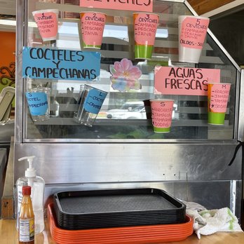 Tacos Ensenada - a counter with food items - Tacos Near Me - El Monte, California Tacos Ensenada - a counter with food items - Tacos Near Me - El Monte, California