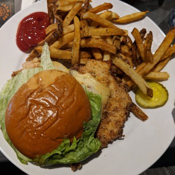 Blind Owl Brewery - Southern chicken "tenderloin" if you will - Brewpubs Near Me - Indianapolis, Indiana