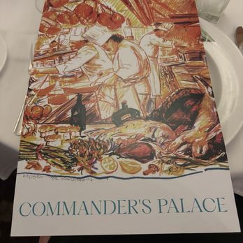 Commander's Palace - Menu - Cajun/Creole Near Me - New Orleans, Louisiana