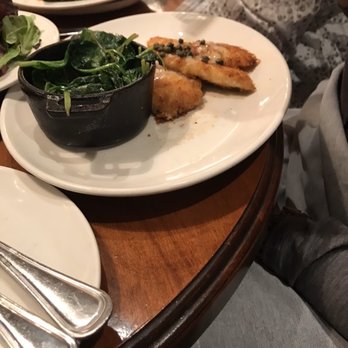 King's Fish House - Tempe - Sand dabs with spinach - Seafood Near Me - Tempe, Arizona