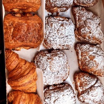 Arsicault Bakery - A dozen Assorted croissants (I like how the shape/decoration makes it obvious which is which) - Bakeries Near Me - San Francisco, California Arsicault Bakery - A dozen Assorted croissants (I like how the shape/decoration makes it obvious which is which) - Bakeries Near Me - San Francisco, California