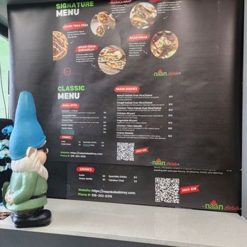 Naan Kebab - Menu board - Halal Near Me - Troy, New York Naan Kebab - Menu board - Halal Near Me - Troy, New York