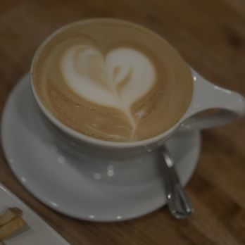 Cafe Dantorels - My lavender latte so good! Next time i will try the Rose Water latte. - Cafes Near Me - Sacramento, California