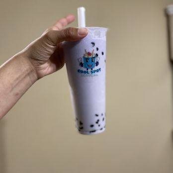 Cool Spot - Taro Slushie  as Delicious as you see it! - Ice Cream & Frozen Yogurt Near Me - Boynton Beach, Florida