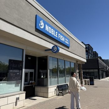 Noble Village Clawson -Noble Fish & White Wolf - Walk up window open now! - Japanese Near Me - Clawson, Michigan Noble Village Clawson -Noble Fish & White Wolf - Walk up window open now! - Japanese Near Me - Clawson, Michigan