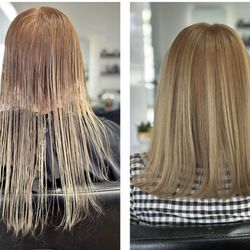 True Ocean Hair - Before and after Haircuts