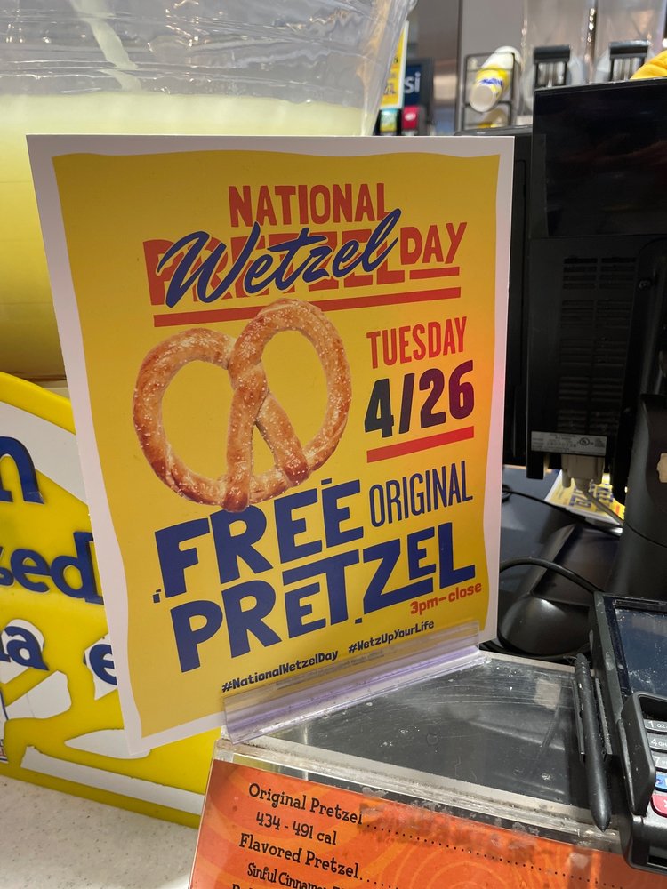 WETZEL’S PRETZELS Updated October 2024 11 Photos & 16 Reviews
