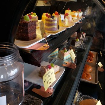 HongKong Bakery & Cafe - Display case of savory and sweet bakery items - Bakeries Near Me - Barrington, Illinois
