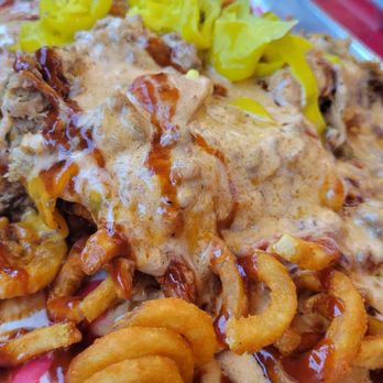 Red’s at The Skyroom - Zombie fries with the crack 'em out option. - New American Near Me - Lakeport, California Red’s at The Skyroom - Zombie fries with the crack 'em out option. - New American Near Me - Lakeport, California