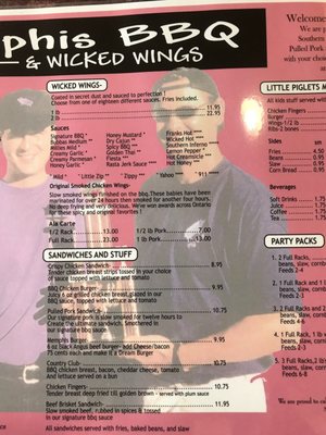 Menu photo 3 Memphis BBQ Woodbridge, ON
