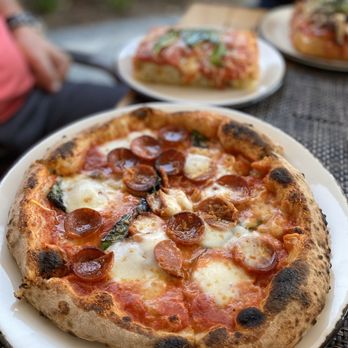 Midtown Table - Margherita pizza add pepperoni - Italian Near Me - Jacksonville, Florida