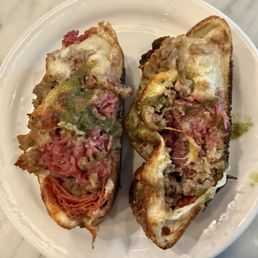 Stromboli from the Tapas for 2....came out separate