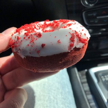 Rose Donuts - Red velvet donut - Coffee & Tea Near Me - San Diego, California Rose Donuts - Red velvet donut - Coffee & Tea Near Me - San Diego, California