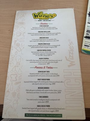 Menu photo 5 Wizzie's Bar y Grill Cabo San Lucas, BCS Menu photo 5 Wizzie's Bar y Grill Cabo San Lucas, BCS