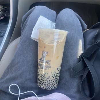 Wushiland Boba - Milk tea with extra boba (both regular and mini boba pearls) - Bubble Tea Near Me - Sacramento, California Wushiland Boba - Milk tea with extra boba (both regular and mini boba pearls) - Bubble Tea Near Me - Sacramento, California