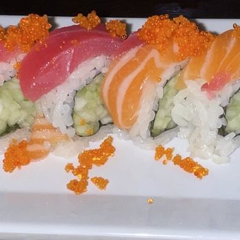 Toyo Sushi - Fishermans wharf roll is so delicious. Combined with fresh salmon and tuna. Can't get wrong on the duo. - Japanese Near Me - Stockton, California Toyo Sushi - Fishermans wharf roll is so delicious. Combined with fresh salmon and tuna. Can't get wrong on the duo. - Japanese Near Me - Stockton, California